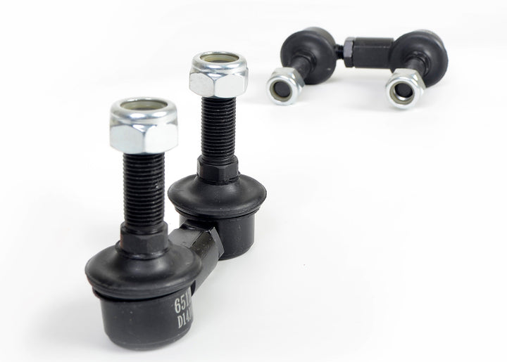 Whiteline 07+ Nissan Skyline R35 GT-R Front Swaybar link kit h/duty-adjustable steel ball - Bull Strap