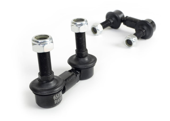 Whiteline 07+ Nissan Skyline R35 GT-R Front Swaybar link kit h/duty-adjustable steel ball - Bull Strap
