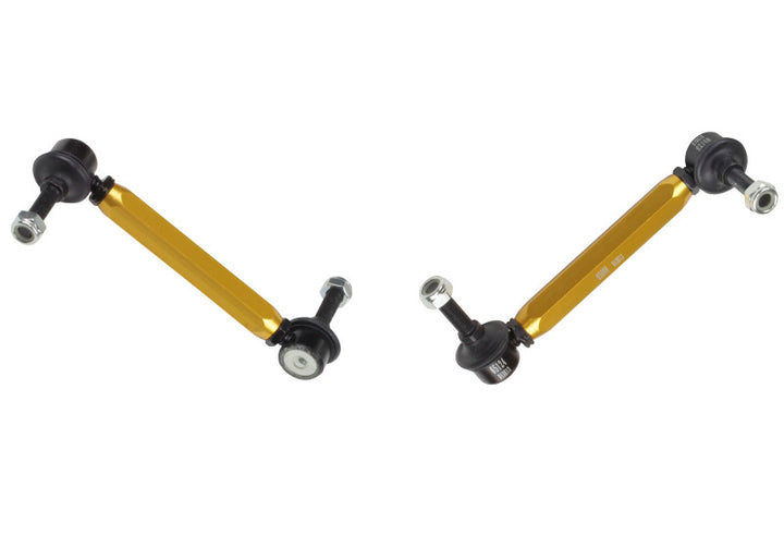 Whiteline 07+ Nissan Skyline R35 GT-R Rear Swaybar link kit h/duty-adjustable steel ball - Bull Strap