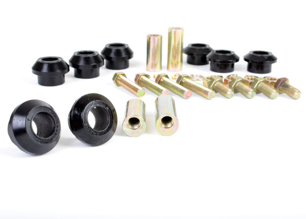 Whiteline 08-09 Subaru STi/12+ BRZ / 12+ Scion FR-S Rear Camber adj kit-control arm upper bushes - Bull Strap