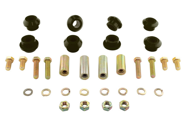 Whiteline 08-09 Subaru STi/12+ BRZ / 12+ Scion FR-S Rear Camber adj kit-control arm upper bushes - Bull Strap