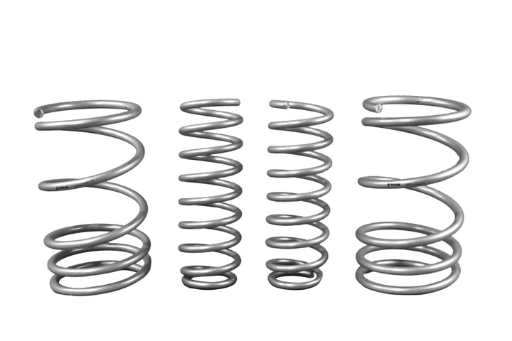 Whiteline 08-16 Mitsubishi Lancer Performance Lowering Springs - Bull Strap