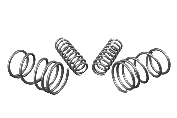 Whiteline 08-16 Mitsubishi Lancer Performance Lowering Springs - Bull Strap
