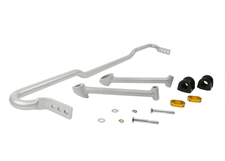 Whiteline 08+ Subaru WRX Hatch / 08-09 Subaru STi Rear 24mm Swaybar-XX heavy duty Blade adjustable - Bull Strap