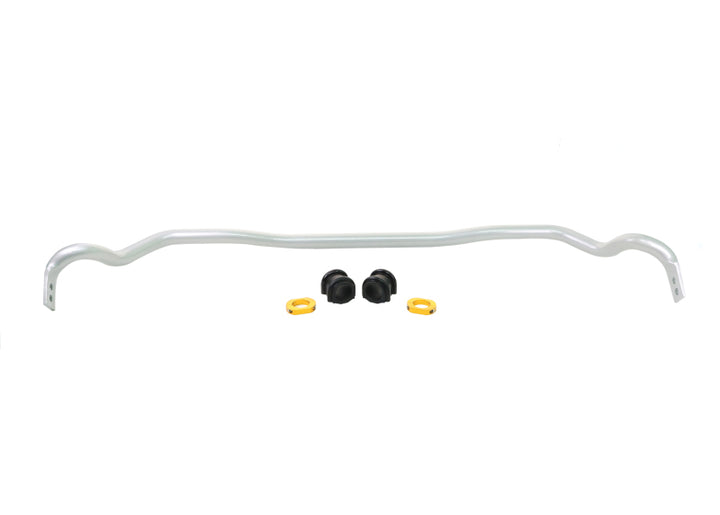 Whiteline 09+ Hyundai Genesis BH Coupe Front Heavy Duty Adjustable 30mm Swaybar - Bull Strap