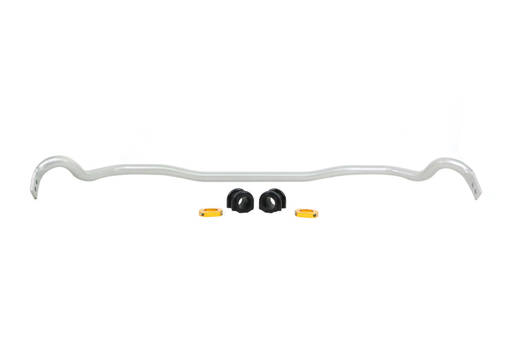 Whiteline 09+ Hyundai Genesis BH Coupe Front Heavy Duty Adjustable 30mm Swaybar - Bull Strap