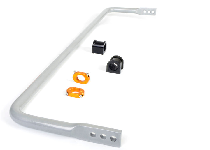 Whiteline 09+ Lancer Rear 24mm Swaybar Heavy duty Blade adjustable - Bull Strap