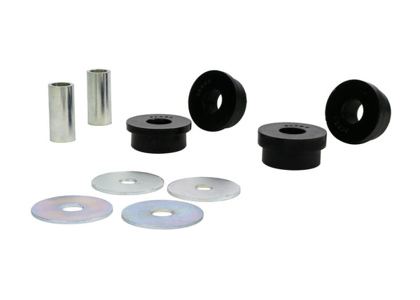 Whiteline 10/1992-10/2007 Mitsubishi Lancer EVO Rear Differential Mount Front Bushing Kit - Bull Strap
