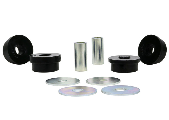 Whiteline 10/1992-10/2007 Mitsubishi Lancer EVO Rear Differential Mount Front Bushing Kit - Bull Strap