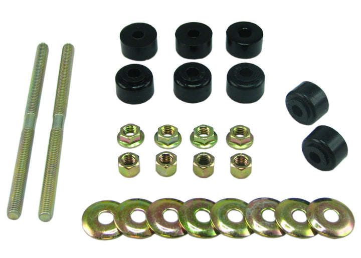 Whiteline 10/65-73 Ford Mustang Front Sway Bar Link Assembly - Bull Strap