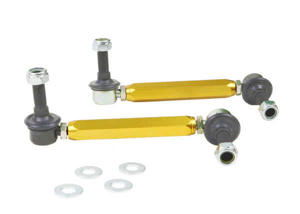 Whiteline 11+ Ford Ranger PX 2WD/4WD Rear Swaybar link kit-Adjustable Extra Heavy Duty Ball Link - Bull Strap