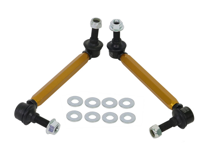 Whiteline 11+ Ford Ranger PX 2WD/4WD Rear Swaybar link kit-Adjustable Extra Heavy Duty Ball Link - Bull Strap