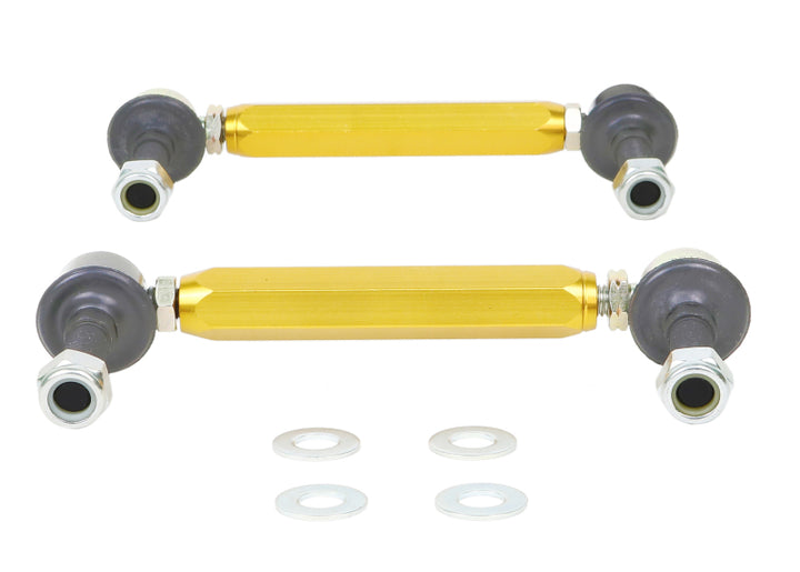 Whiteline 11+ Ford Ranger PX 2WD/4WD Rear Swaybar link kit-Adjustable Extra Heavy Duty Ball Link - Bull Strap