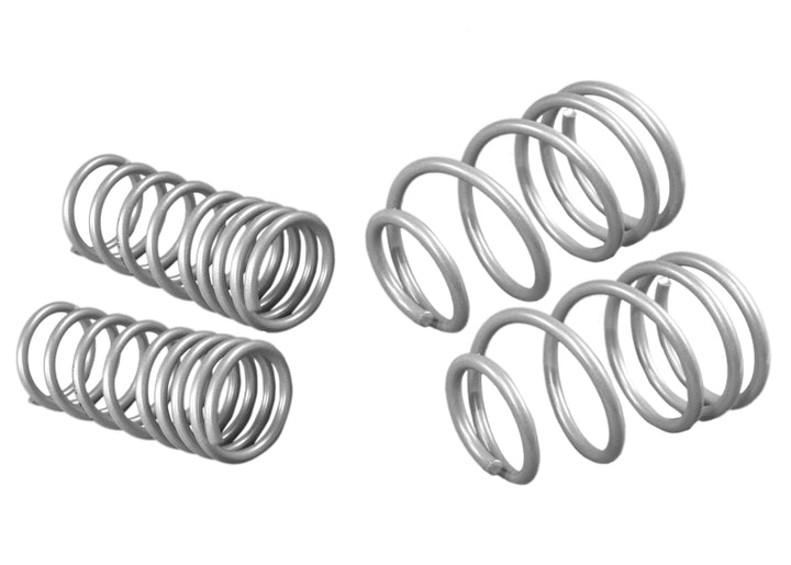 Whiteline 12-13 Ford Focus Performance Lowering Springs - Bull Strap