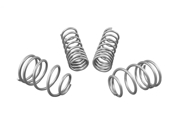 Whiteline 12-13 Ford Focus Performance Lowering Springs - Bull Strap