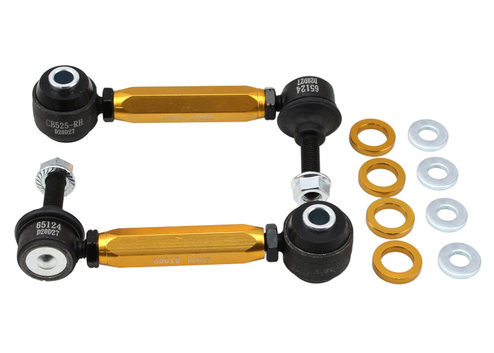 Whiteline 12-19 BMW 118i/120i Rear Swaybar End Link Kit - Bull Strap