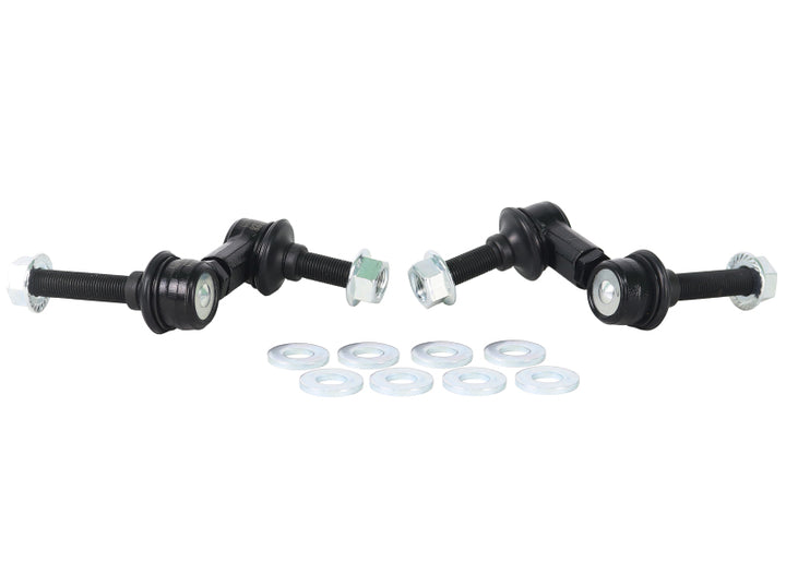 Whiteline 12-23 Nissan GT-R Front Sway Bar Link Kit - Bull Strap