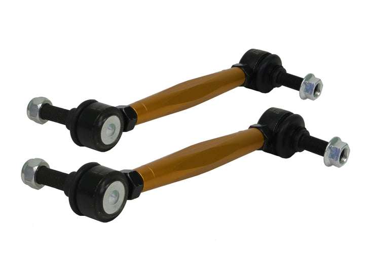 Whiteline 12+ Subaru BRZ / 12+ Scion FR-S / 12+ Toyota 86 / 15+ Mustang Front Sway Bar - Link Assy - Bull Strap