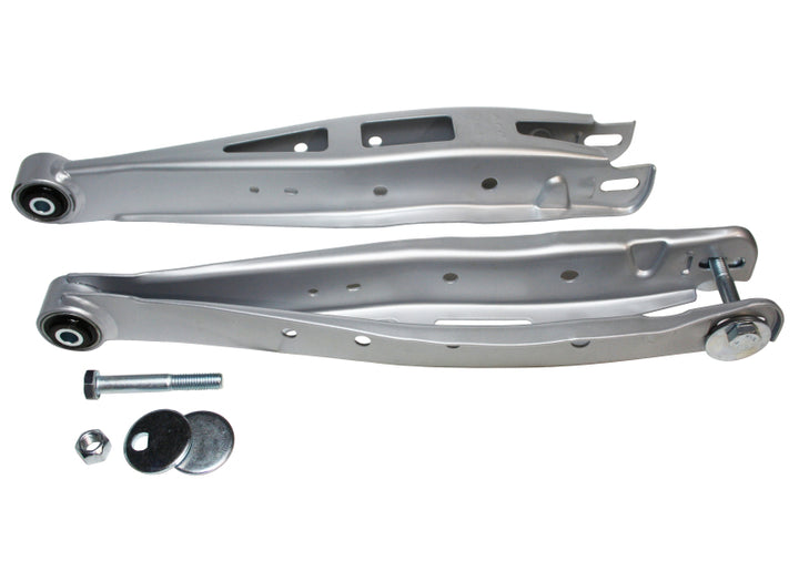 Whiteline 13+ Scion FRS/Subaru BRZ / 15+ WRX/STI Adjustable Rear Lower Control Arms (Pair) - Bull Strap