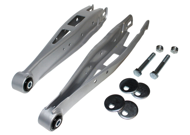 Whiteline 13+ Scion FRS/Subaru BRZ / 15+ WRX/STI Adjustable Rear Lower Control Arms (Pair) - Bull Strap