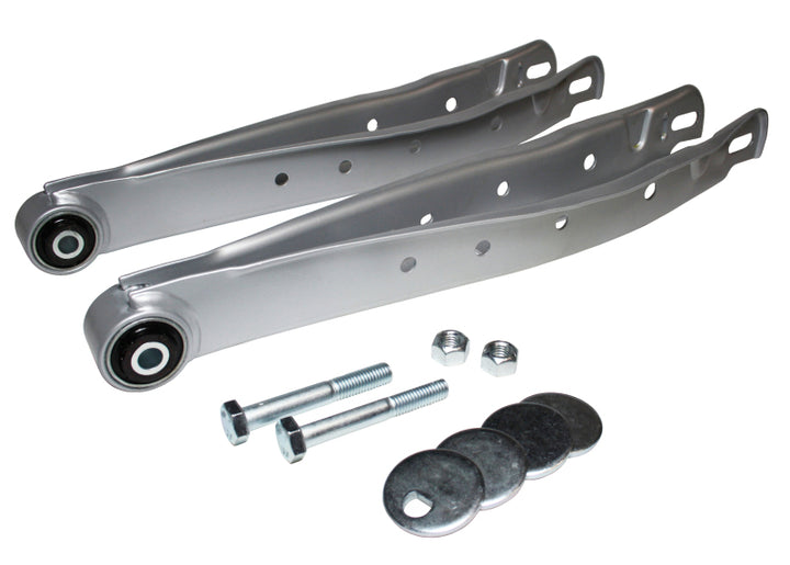 Whiteline 13+ Scion FRS/Subaru BRZ / 15+ WRX/STI Adjustable Rear Lower Control Arms (Pair) - Bull Strap