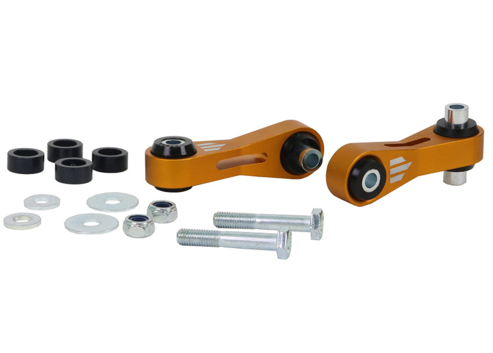 Whiteline 13+ Scion FRS/Subaru BRZ/Toyota 86 / 09-18 Subaru Forester Rear Swaybar End Link Kit - Bull Strap