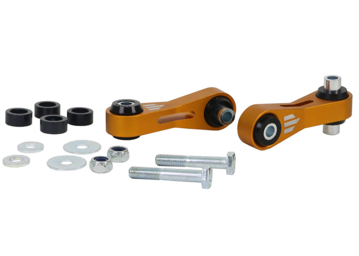 Whiteline 13+ Scion FRS/Subaru BRZ/Toyota 86 / 09-18 Subaru Forester Rear Swaybar End Link Kit - Bull Strap