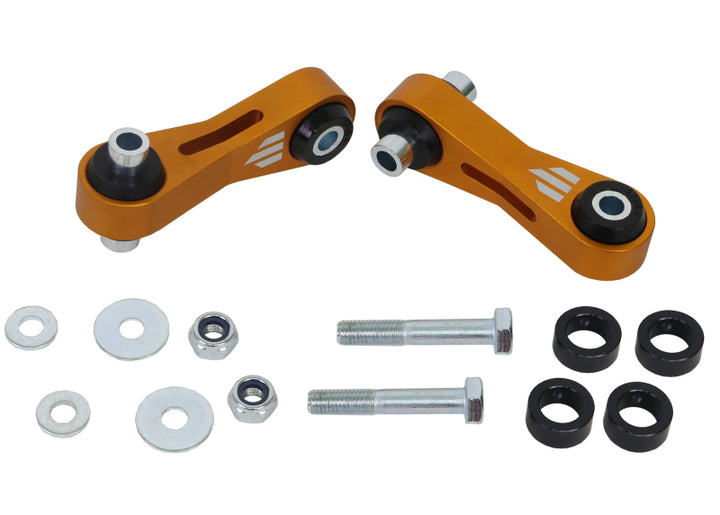 Whiteline 13+ Scion FRS/Subaru BRZ/Toyota 86 / 09-18 Subaru Forester Rear Swaybar End Link Kit - Bull Strap