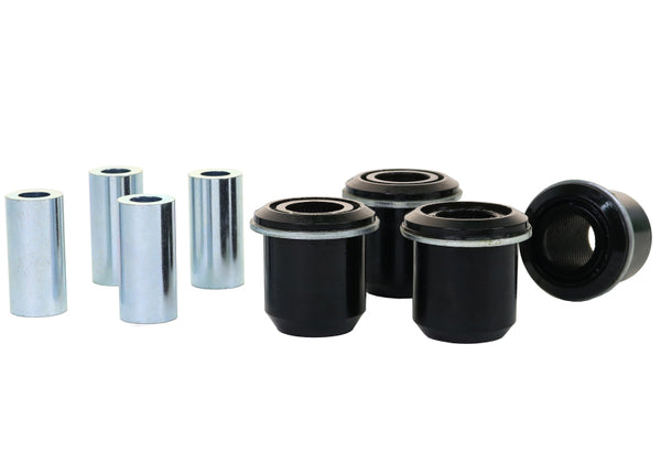 Whiteline 14-16 Land Rover Disovery Front Control Arm Upper Bushing Kit - Bull Strap