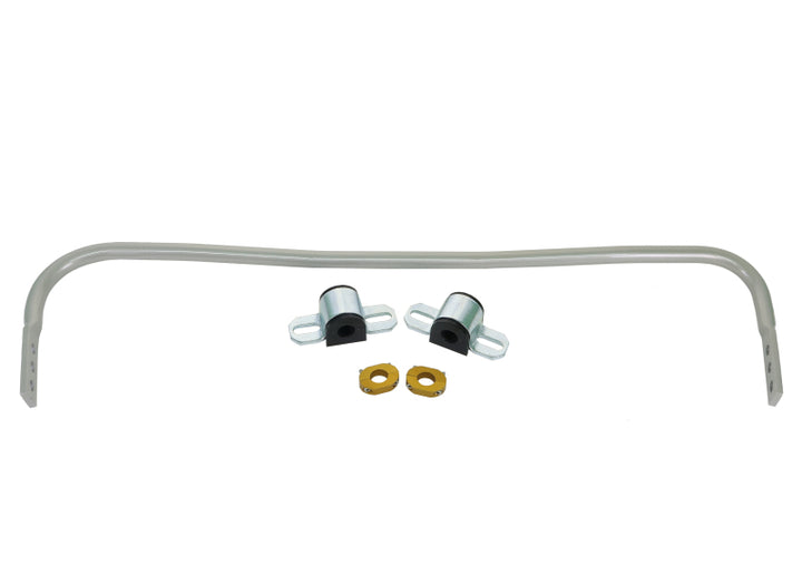 Whiteline 14-16 Mazda 3 Rear 18mm Heavy Duty Adjustable Swaybar - Bull Strap