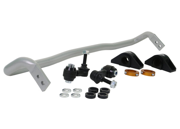 Whiteline 17-20 Honda Civic Rear Sway Bar Kit - 26mm Heavy Duty Blade Adjustable - Bull Strap