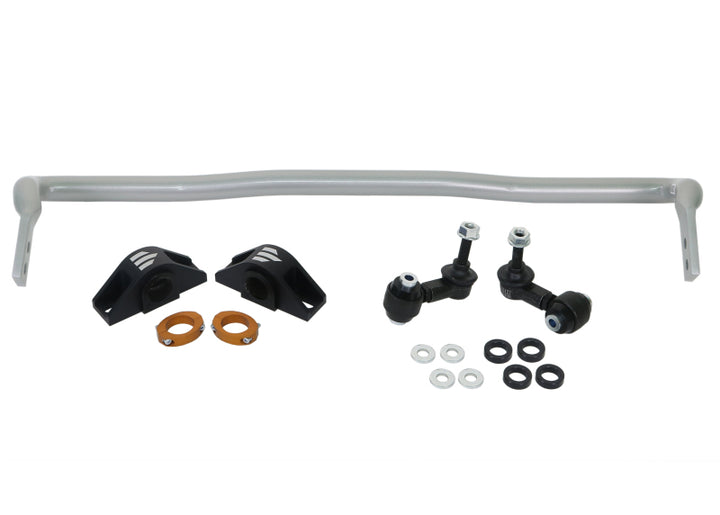 Whiteline 17-20 Honda Civic Rear Sway Bar Kit - 26mm Heavy Duty Blade Adjustable - Bull Strap