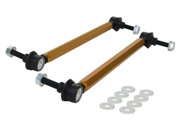 Whiteline 19-21 BMW Z4/ 20-21 Toyota GR Supra Front Sway Bar Link Assembly - Bull Strap