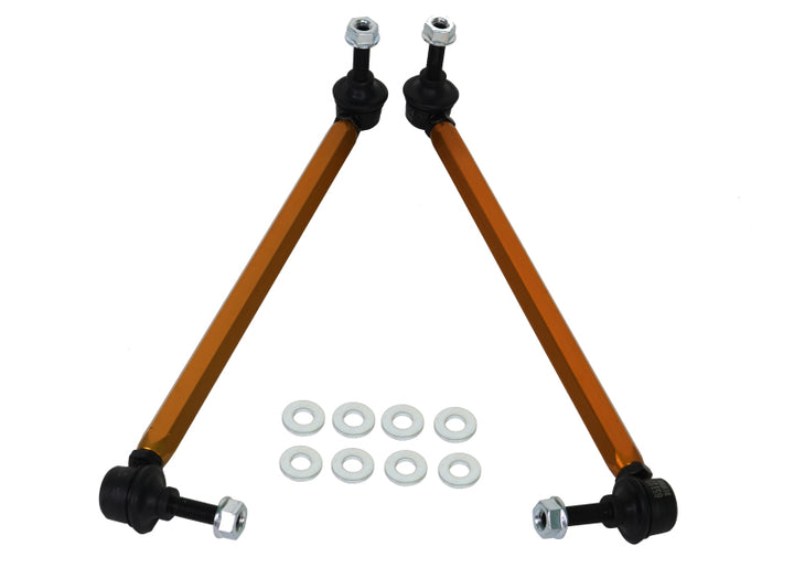 Whiteline 19-21 BMW Z4/ 20-21 Toyota GR Supra Front Sway Bar Link Assembly - Bull Strap