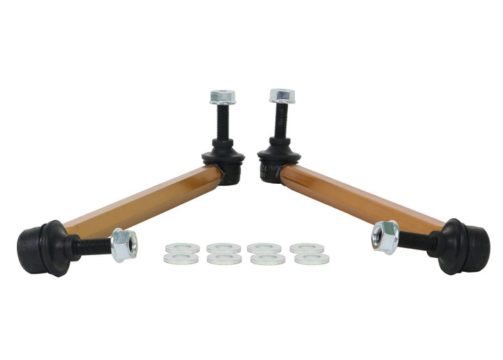 Whiteline 19-21 BMW Z4/ 20-21 Toyota GR Supra Front Sway Bar Link Assembly - Bull Strap