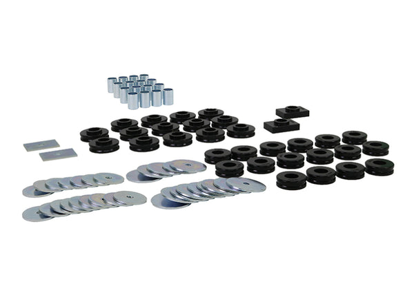 Whiteline 1955-1957 Chevrolet Bel Air Body Mount Bushing Set - Bull Strap