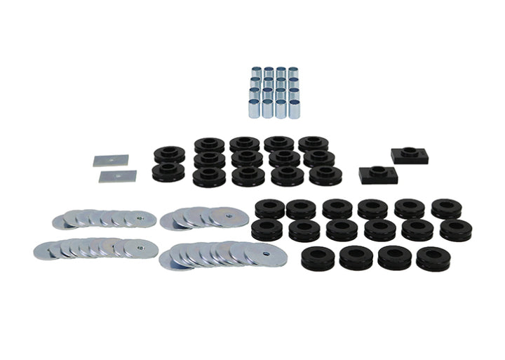 Whiteline 1955-1957 Chevrolet Bel Air Body Mount Bushing Set - Bull Strap