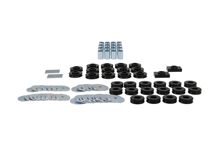 Whiteline 1955-1957 Chevrolet Bel Air Body Mount Bushing Set - Bull Strap