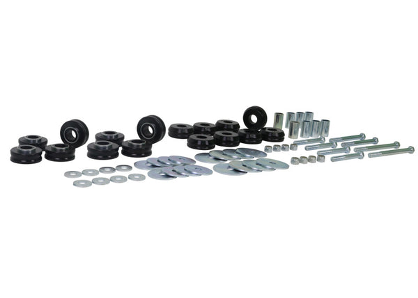 Whiteline 1966-1977 Ford Bronco Body Mount Bushing Set - Bull Strap