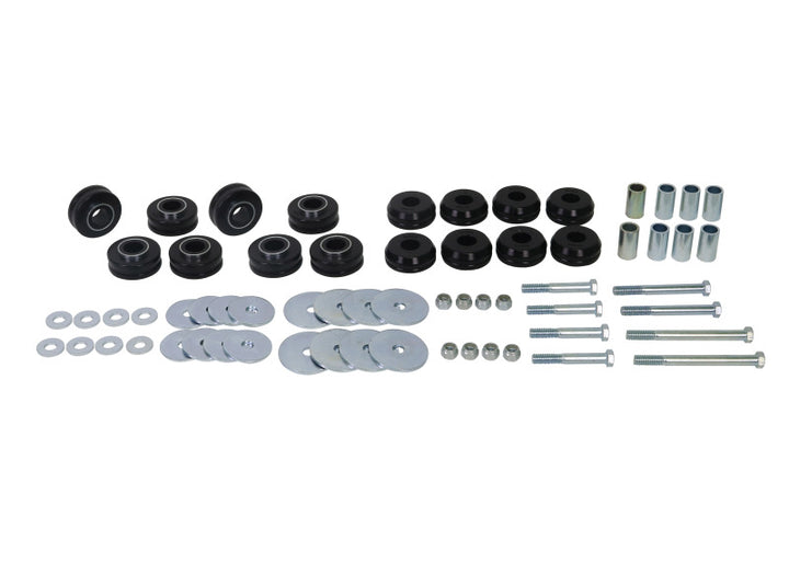 Whiteline 1966-1977 Ford Bronco Body Mount Bushing Set - Bull Strap