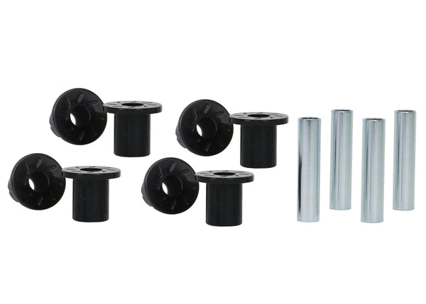 Whiteline 1969-1974 Dodge D100 Pickup Spring - Eye Front And Rear Bushing - Bull Strap