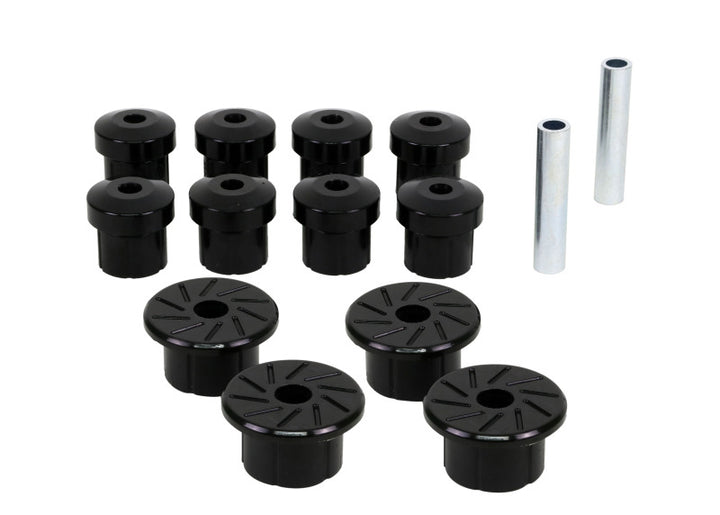 Whiteline 1972-1977 Pontiac Ventura Rear Leaf Spring & Shackle Bushings - Bull Strap