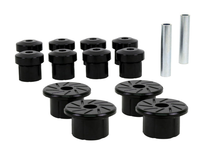 Whiteline 1972-1977 Pontiac Ventura Rear Leaf Spring & Shackle Bushings - Bull Strap