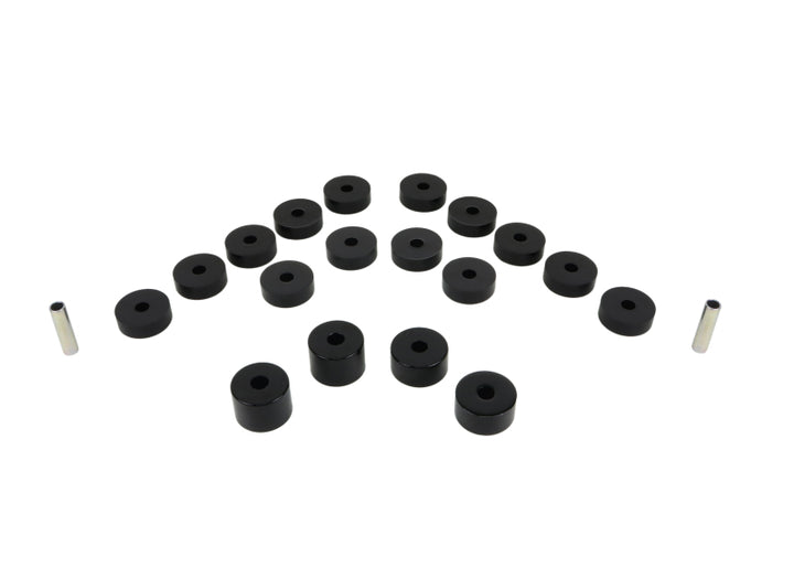Whiteline 1974-1975 Jeep CJ5 Body Mount Bushing Set - Bull Strap