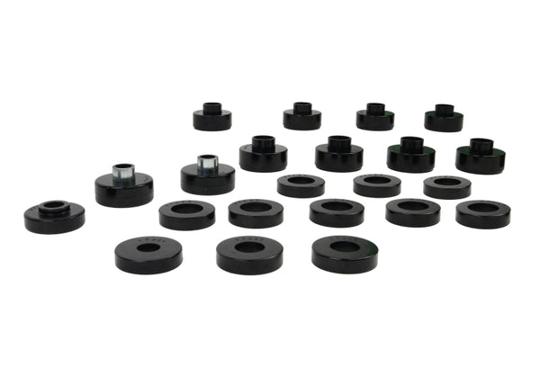 Whiteline 1976-1979 Jeep CJ5 Body Mount Bushing Set - Bull Strap