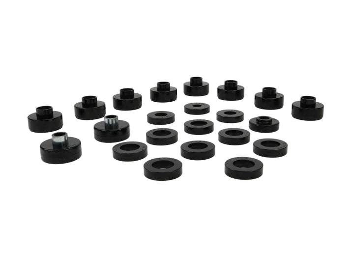 Whiteline 1976-1979 Jeep CJ5 Body Mount Bushing Set - Bull Strap