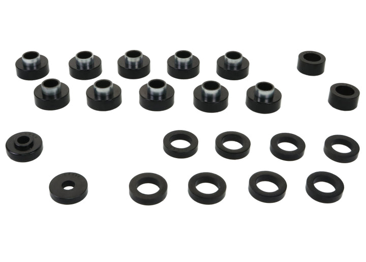 Whiteline 1980-1983 Jeep CJ5 Body Mount Bushing Set - Bull Strap