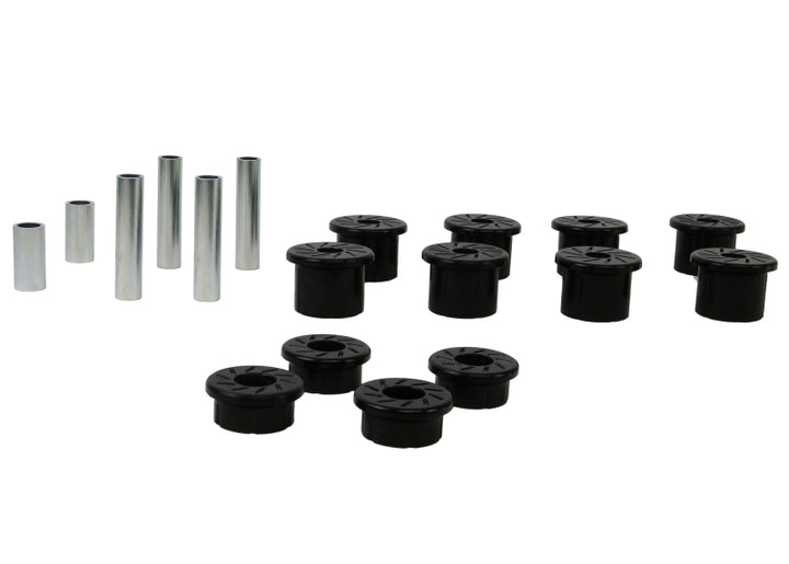 Whiteline 1980-1997 Ford F-250 Spring - Eye Front/Rear And Shackle Bushing - Bull Strap