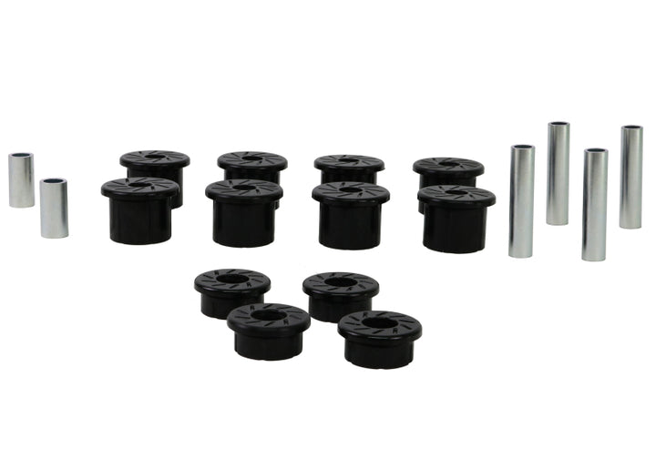 Whiteline 1980-1997 Ford F-250 Spring - Eye Front/Rear And Shackle Bushing - Bull Strap