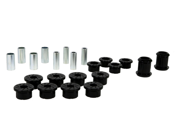 Whiteline 1984-1996 Chevrolet Corvette Control Arm - Upper & Lower Bushing - Bull Strap